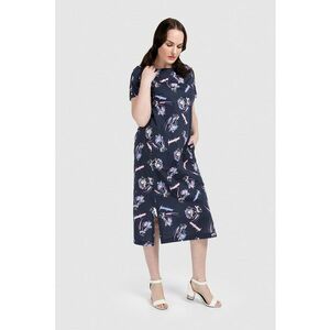 Rochie midi cu buzunare imagine