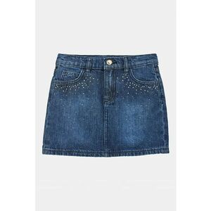 GUESS - Fusta mini din denim cu strasuri imagine