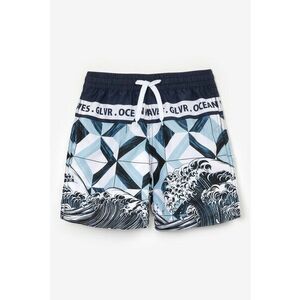 Pantaloni scurti de baie cu imprimeu grafic imagine