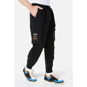 Pantaloni cargo cu snur in talie imagine