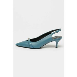 Pantofi slingback de piele cu toc kitten Core imagine