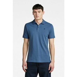 Tricou polo slim fit din material pique Dunda imagine