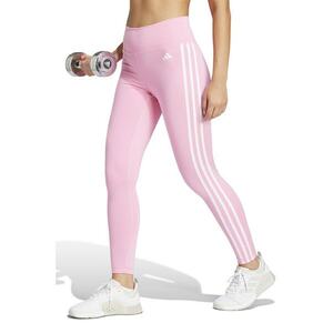 Colanti crop cu benzi laterale cu logo pentru fitness Essentials imagine