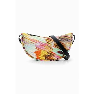 Geanta crossbody cu imprimeu abstract imagine