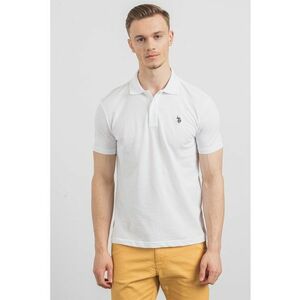 U.S. Polo Assn - Tricou polo slim fit de bumbac imagine