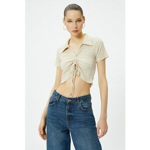 Tricou polo crop imagine