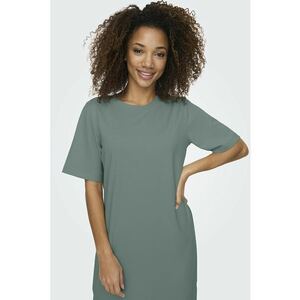 Rochie midi cu slit lateral imagine