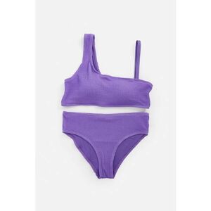 Costum de baie in doua piese cu aspect texturat imagine