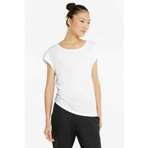 Tricou cu terminatie asimetrica si tehnologie dryCELL pentru yoga Studio Foundation imagine