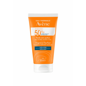 Fluid cu protectie solara SPF 50+ TRIASORB - pentru piele normala si mixta - fara parfum - 50 ml imagine