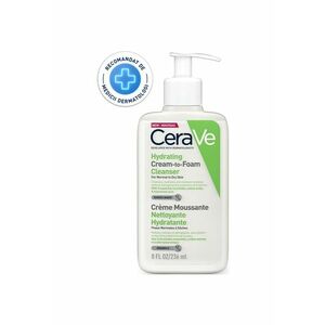 Crema de curatare spumanta si hidratanta pentru fata - cu ceramide si acid hialuronic - ten nomal-uscat - 236 ml imagine