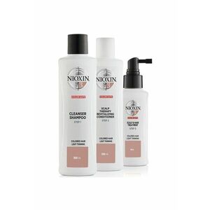 Kit impotriva caderii parului vopsit System 3 - 300 ml+300 ml+100 ml imagine