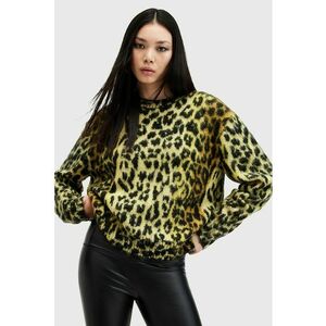 Pulover cu animal print imagine