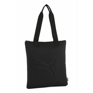 Geanta shopper cu model monograma in relief imagine