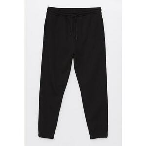 Pantaloni de trening din amestec de bumbac cu talie medie imagine