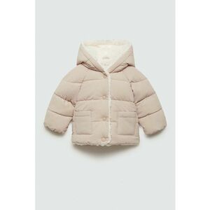 Geaca cu gluga si captuseala din blana shearling sintetica Patrick imagine