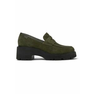 Pantofi loafer de piele cu toc masiv Milah 1159 imagine