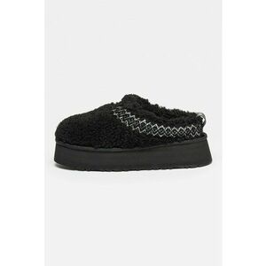 Papuci flatform de blana shearling sintetica Tazz imagine