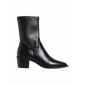 Botine western de piele imagine