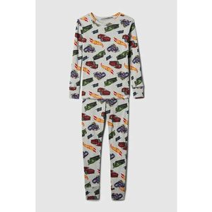 Pijama de bumbac organic cu imprimeu grafic imagine