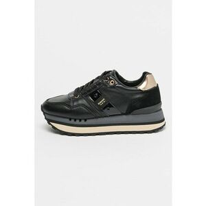 Pantofi sport flatform de piele imagine