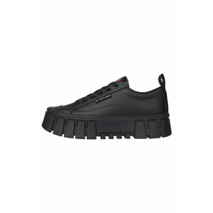 Pantofi sport flatform de piele imagine