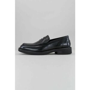 Pantofi loafer de piele cu varf rotund imagine