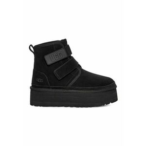 Ghete flatform de piele intoarsa Neumel imagine