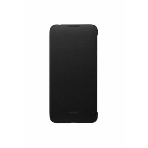 Husa de protectie Flip Cover pentru Huawei Y7 2019 - Black imagine