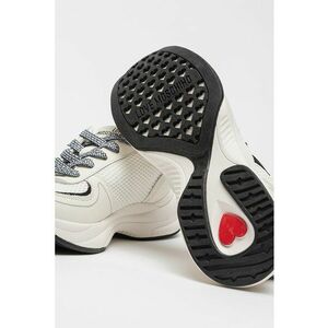 Pantofi sport de piele si material textil imagine