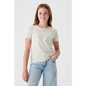 Tricou de bumbac organic cu paiete imagine