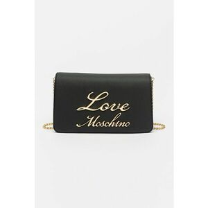 Geanta crossbody de piele ecologica cu aplicatie logo metalica imagine