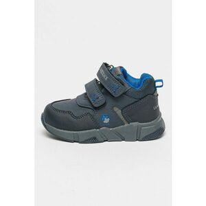 Pantofi sport de piele ecologica cu velcro imagine