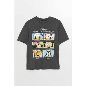 Tricou din bumbac cu imprimeu cu caractere Disney imagine