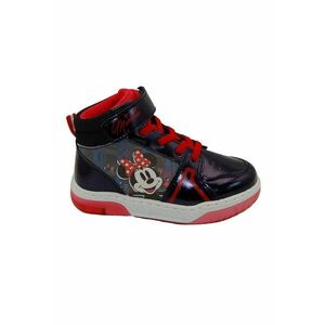 Pantofi sport de piele ecologica cu imprimeu Minnie Mouse imagine