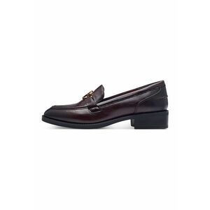 Pantofi loafer din piele ecologica cu model uni imagine