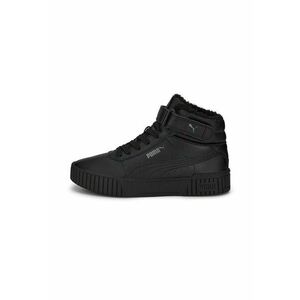 Pantofi sport mid-high de piele ecologica cu velcro Carina 2.0 imagine