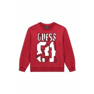 GUESS - Bluza de trening cu decolteu la baza gatului imagine