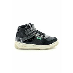 Pantofi sport mid-high cu garnituri de piele intoarsa imagine