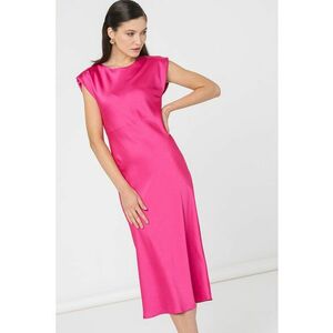 Rochie midi de satin Aquile imagine