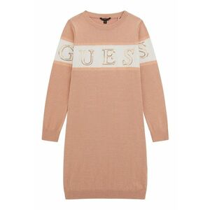 GUESS - Rochie midi tricotata cu logo imagine