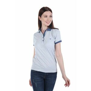 Tricou polo cu dungi imagine