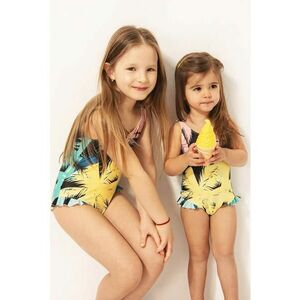 Costum de baie cu imprimeu tropical imagine