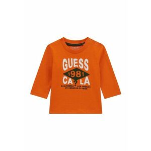 GUESS - Bluza de bumbac cu logo imagine