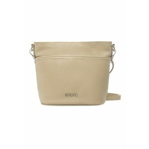 Geanta crossbody de piele cu logo imagine