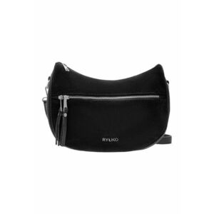 Rylko - Geanta crossbody de piele si piele intoarsa imagine