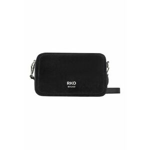 Rylko - Geanta crossbody de piele si piele intoarsa CPR imagine