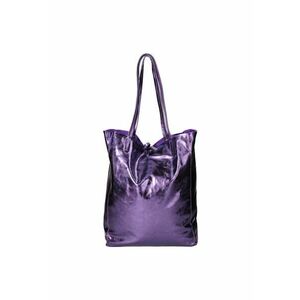 Geanta tote din piele cu model uni 168059 imagine