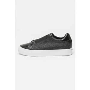 Pantofi sport slip-on cu model monograma imagine