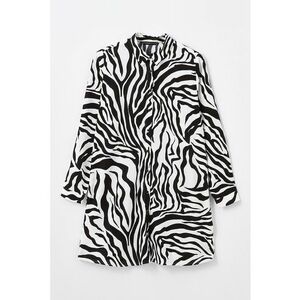 Rochie-camasa cu imprimeu cu zebra imagine